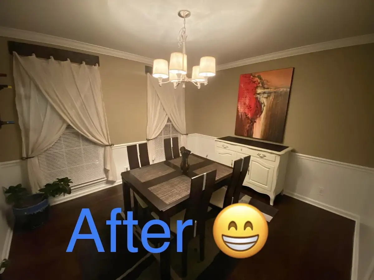 Professional dining room restoration after water damage in Dearborn Heights